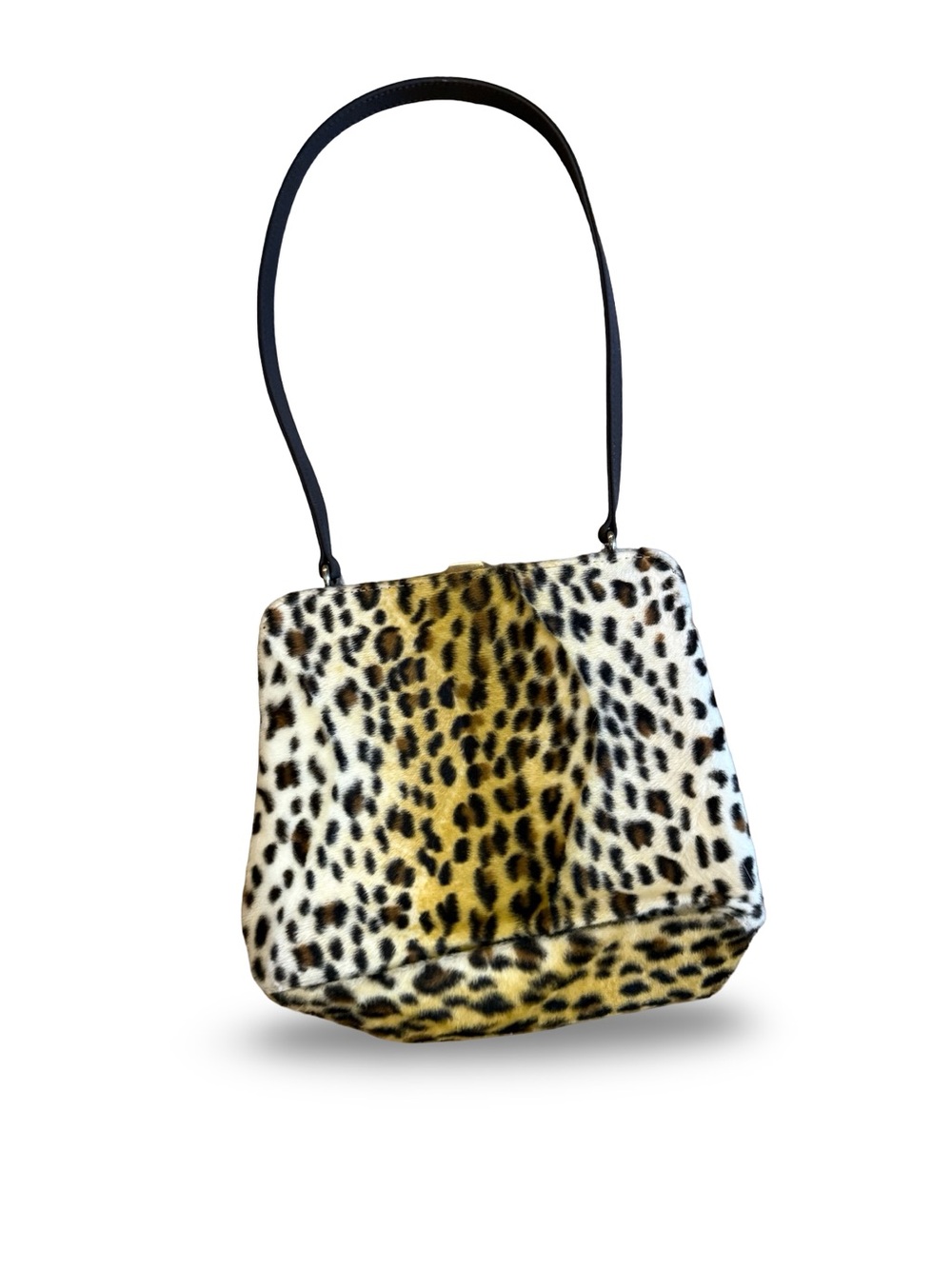 Vintage Esprit Leopard Print Faux
Fur Handbag - Picture 2 of 4
